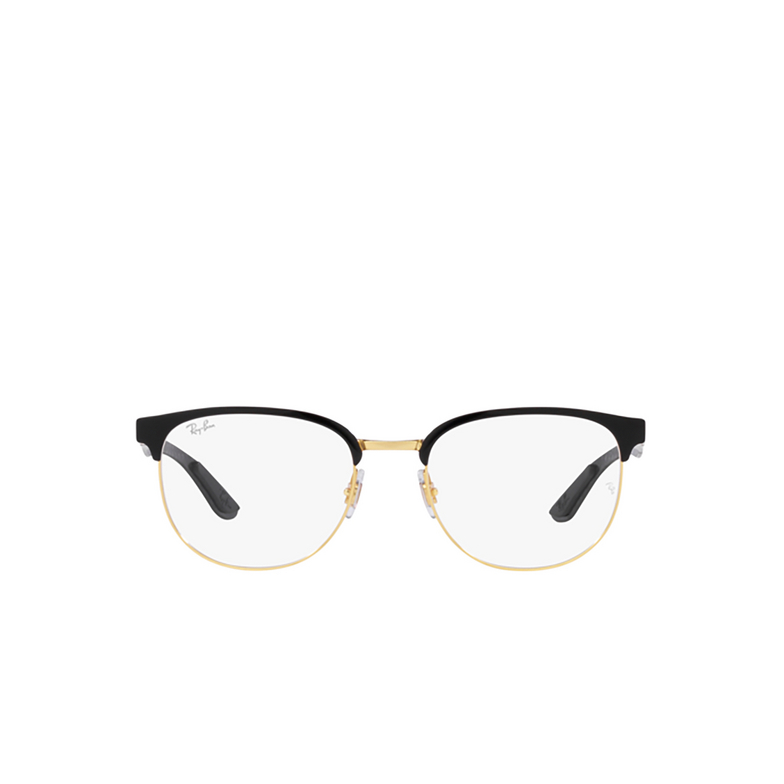 Ray-Ban RX8422 Eyeglasses 2890 black on gold - 1/4
