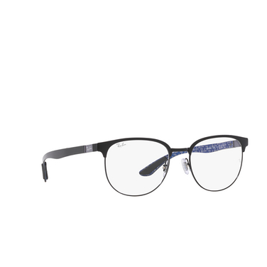 Gafas graduadas Ray-Ban RX8422 2904 black - Vista tres cuartos