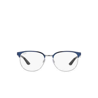 Ray-Ban RX8422 Korrektionsbrillen 3124 blue on gunmetal - Vorderansicht