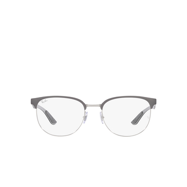 Ray-Ban RX8422 Eyeglasses 3125 grey on silver - front view