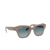 Ray-Ban STATE STREET Sunglasses 12973M beige on transparent - product thumbnail 2/4