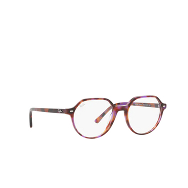 Ray-Ban THALIA Eyeglasses 8175 brown & violet havana - three-quarters view