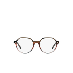 Ray-Ban RX5395 THALIA 8251 Striped Brown & Red 8251 striped brown & red