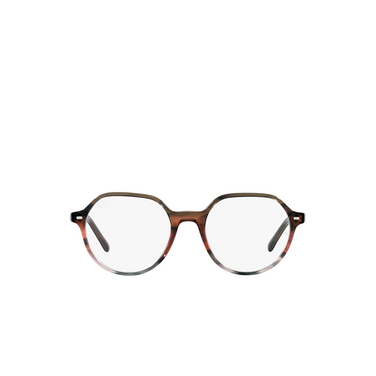 Ray-Ban THALIA Eyeglasses 8251 striped brown & red - front view