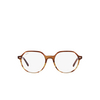 Ray-Ban THALIA Eyeglasses 8253 striped brown & yellow - product thumbnail 1/4