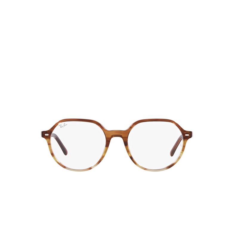 Ray-Ban THALIA Eyeglasses 8253 striped brown & yellow - 1/4