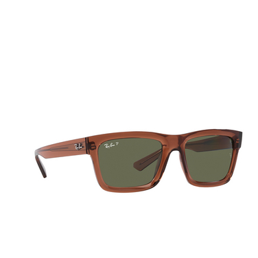 Ray-Ban WARREN Sunglasses 66789A transparent brown - three-quarters view