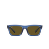 Ray-Ban WARREN Sunglasses 668073 transparent dark blue - product thumbnail 1/4