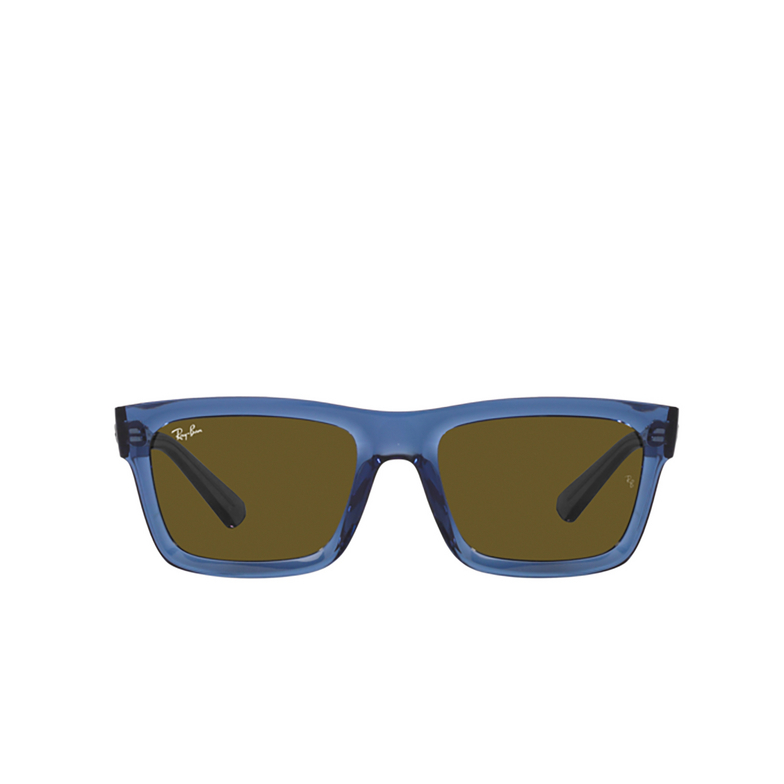 Occhiali da sole Ray-Ban WARREN 668073 transparent dark blue - 1/4