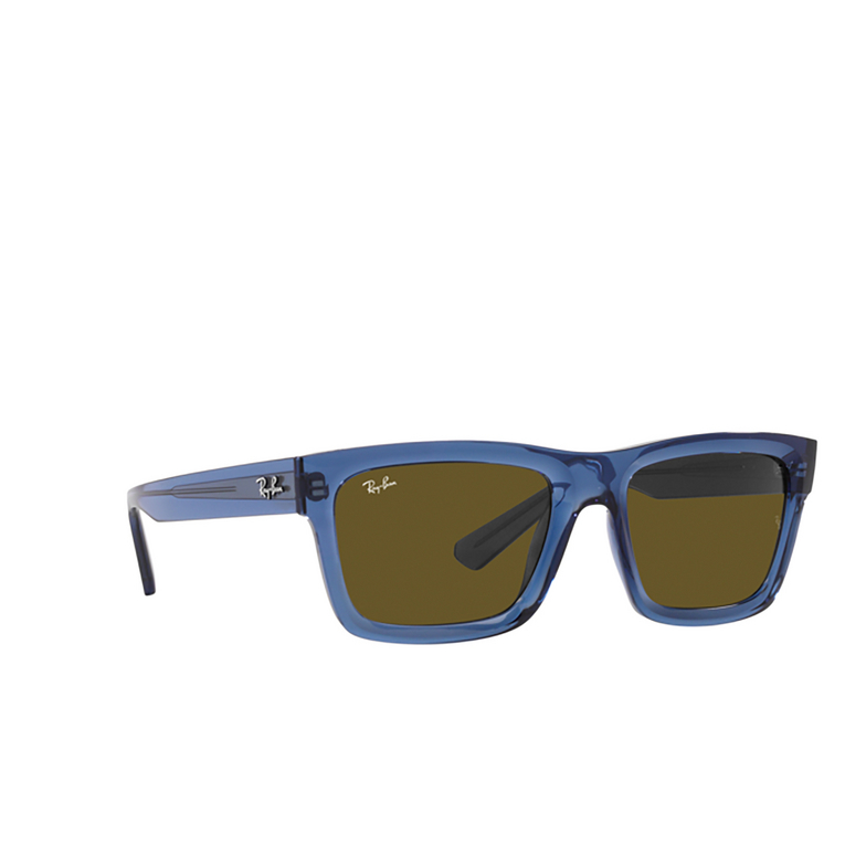 Ray-Ban WARREN Sunglasses 668073 transparent dark blue - 2/4
