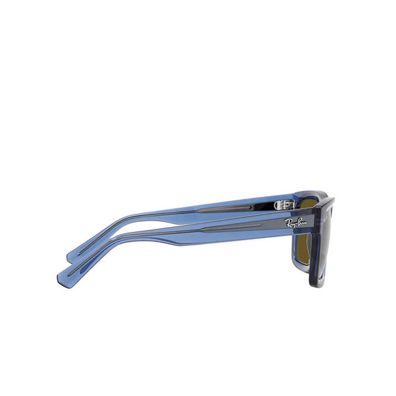 Ray-Ban WARREN Sunglasses 668073 transparent dark blue - 3/4