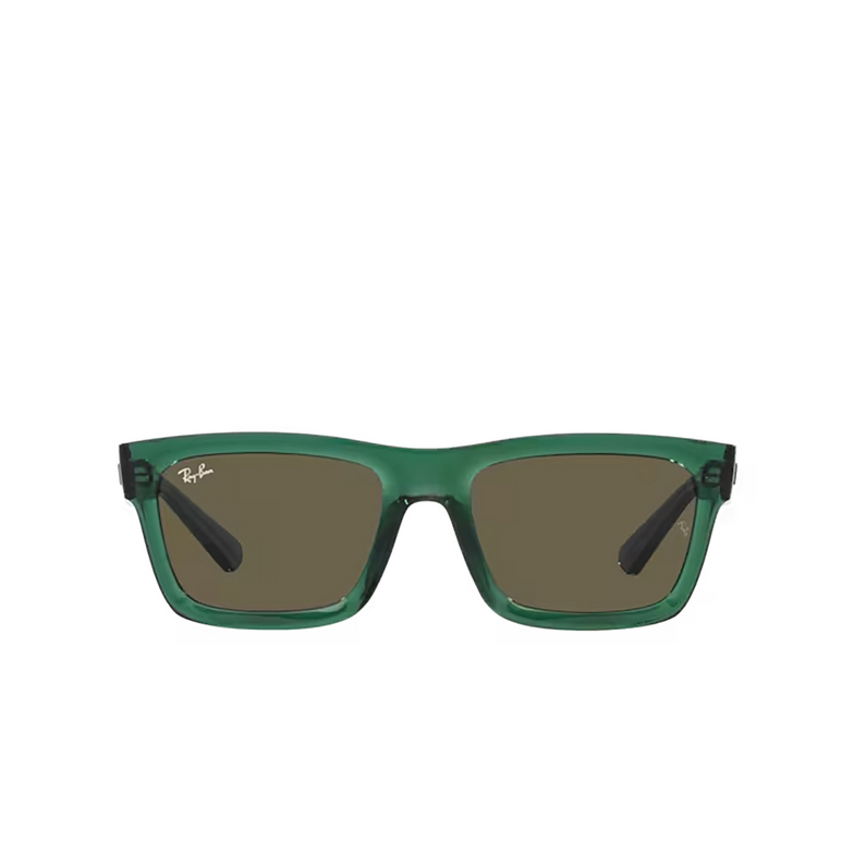 Occhiali da sole Ray-Ban WARREN 6681/3 transparent green - 1/4