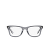Gafas graduadas Ray-Ban WAYFARER EASE 8225 transparent grey - Miniatura del producto 1/4