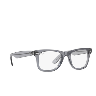 Ray-Ban WAYFARER EASE Korrektionsbrillen 8225 transparent grey - Dreiviertelansicht