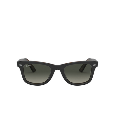 Lunettes de soleil Ray-Ban WAYFARER 127771 grey on havana - Vue de face