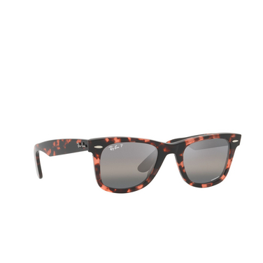 Occhiali da sole Ray-Ban WAYFARER 1334G3 pink havana - tre quarti