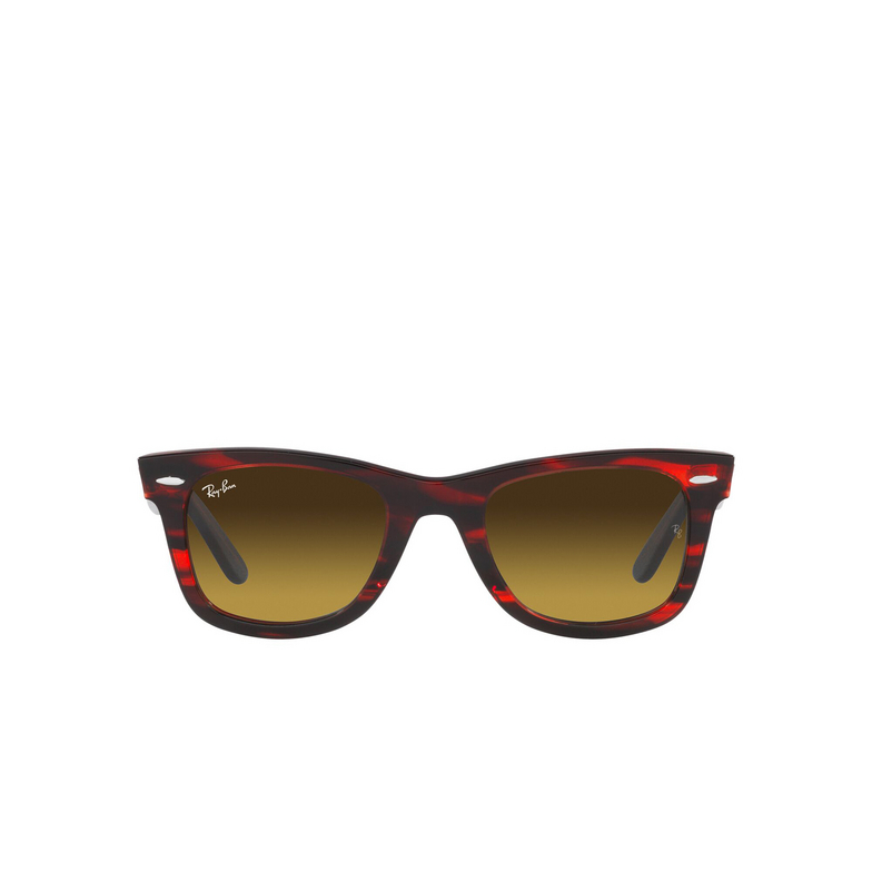 Ray-Ban WAYFARER Sunglasses 136285 striped red - 1/4