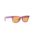 Ray-Ban WAYFARER Sunglasses 661313 transparent violet - product thumbnail 2/4