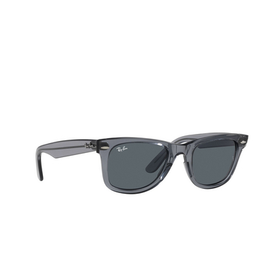 Occhiali da sole Ray-Ban WAYFARER 6641R5 shiny white - tre quarti