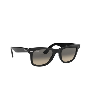 Lunettes de soleil Ray-Ban WAYFARER 901/32 black - Vue trois quarts