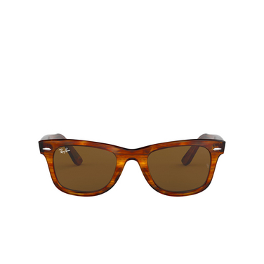 Occhiali da sole Ray-Ban WAYFARER 954 striped havana - frontale