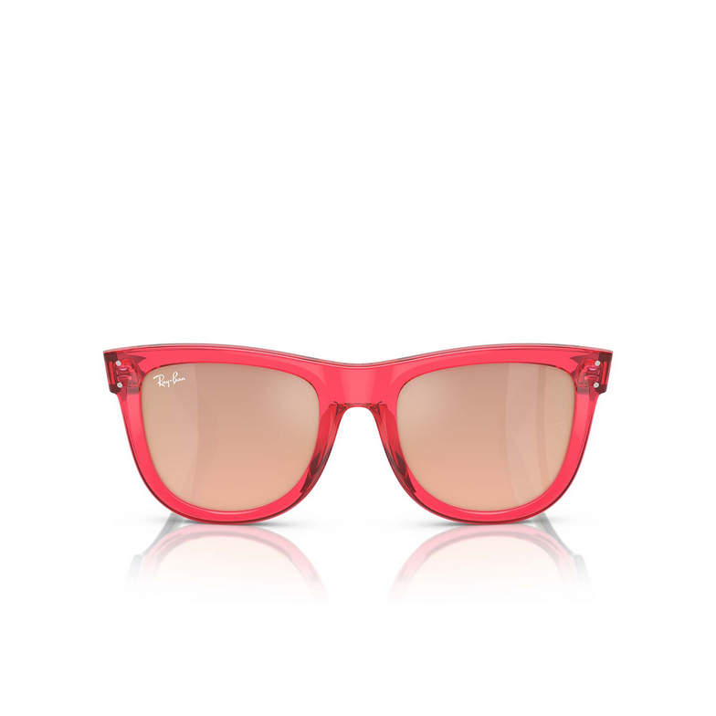 Ray-Ban WAYFARER REVERSE Sunglasses 67132O transparent red - 1/4
