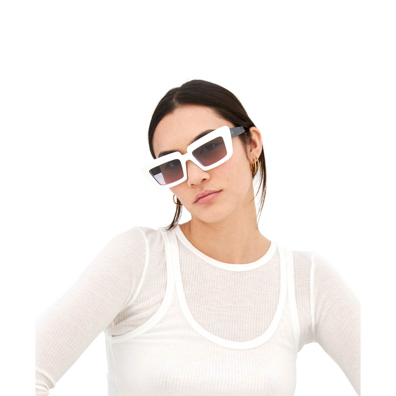 Retrosuperfuture COCCODRILLO Sunglasses ZV5 white - 5/5