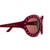 Marni NAICA MINE Sunglasses S7K bordeaux - product thumbnail 3/4