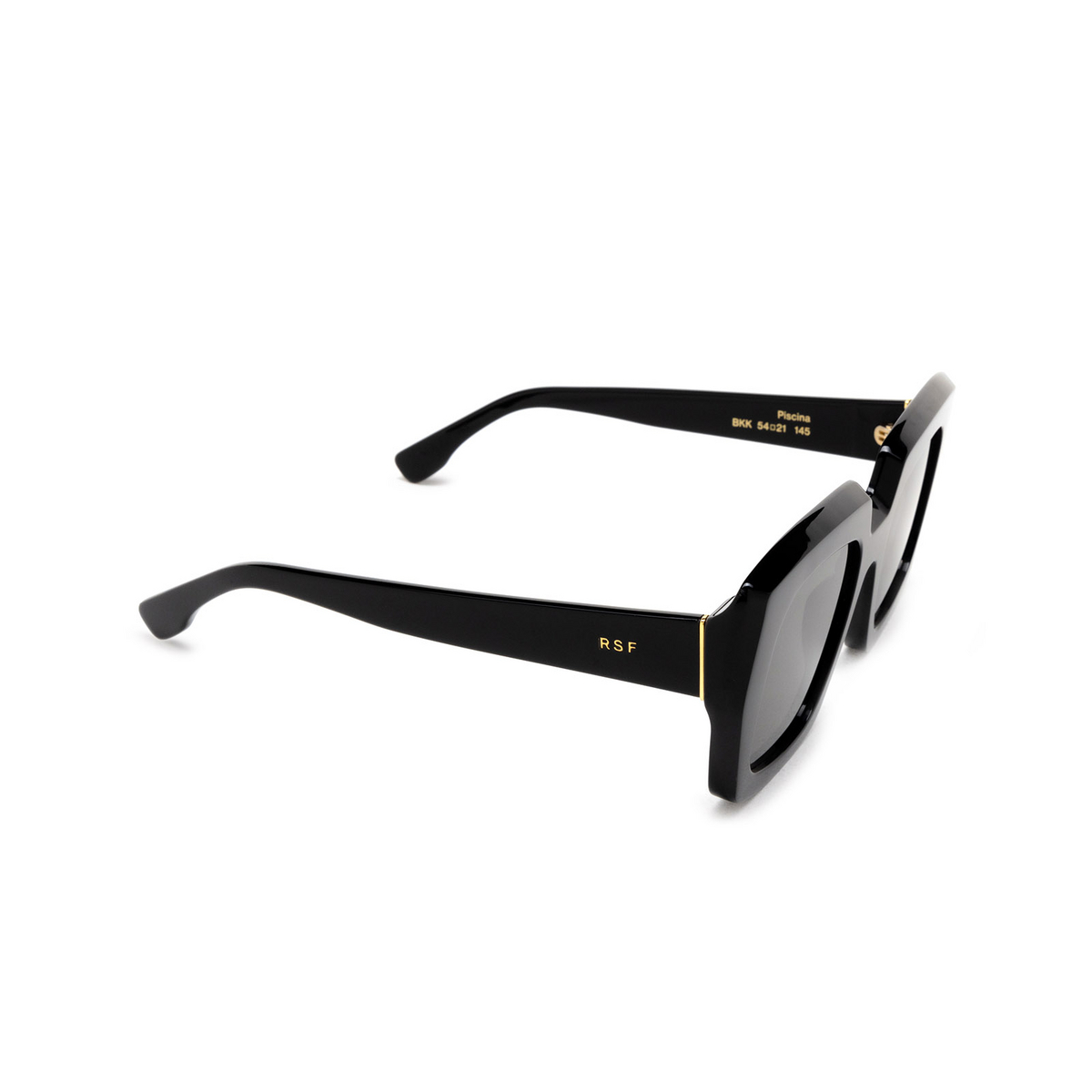 Retrosuperfuture PISCINA Sunglasses BKK Black - three-quarters view