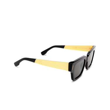 Retrosuperfuture STORIA FRANCIS Sunglasses edi black - three-quarters view