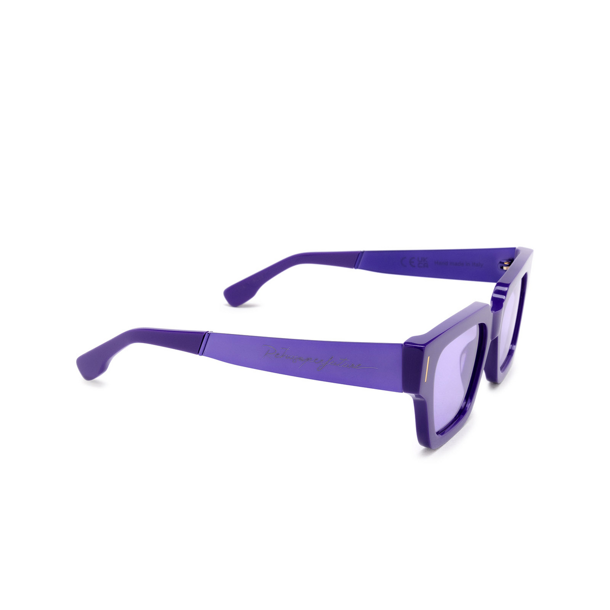 Retrosuperfuture STORIA FRANCIS Sunglasses GO2 Purple - three-quarters view