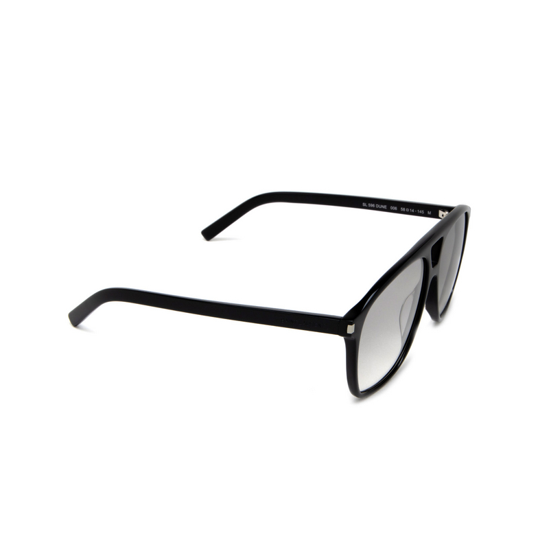 Saint Laurent SL 596 DUNE Sunglasses 006 black - 2/5