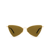 Gafas de sol Saint Laurent JERRY 011 gold - Miniatura del producto 1/4