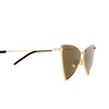 Saint Laurent SL 303 JERRY Sunglasses 011 gold - product thumbnail 3/4
