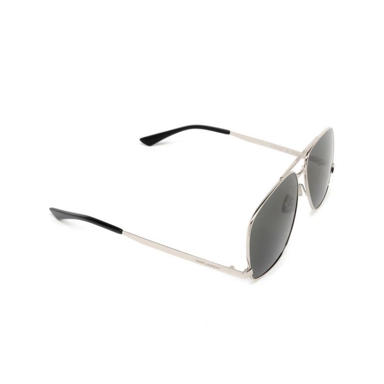 Saint Laurent SL 653 LEON Sunglasses 001 silver - 2/5