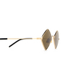 Occhiali da sole Saint Laurent SL 302 LISA 011 gold - anteprima prodotto 3/4