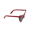 Gafas de sol Saint Laurent LOULOU 002 red - Miniatura del producto 2/4