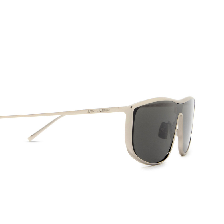 Saint Laurent SL 605 LUNA Sunglasses 001 silver - 3/4