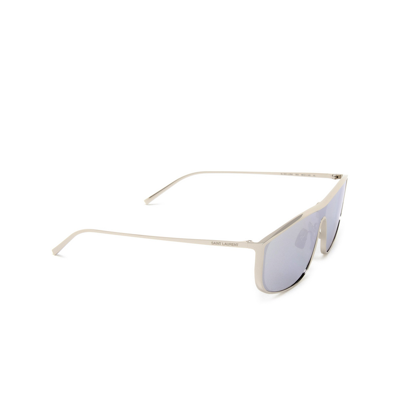Saint Laurent SL 605 LUNA Sunglasses 003 silver - 2/4