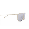 Saint Laurent SL 605 LUNA Sunglasses 003 silver - product thumbnail 3/4