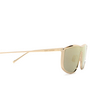 Saint Laurent SL 605 LUNA Sunglasses 004 gold - product thumbnail 3/4