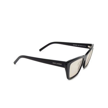 Saint Laurent MICA Sonnenbrillen 039 black - Dreiviertelansicht