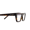Saint Laurent SL 276 MICA Eyeglasses 004 havana - product thumbnail 3/4