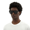 Saint Laurent SL 1 Sunglasses 002 black - product thumbnail 5/5