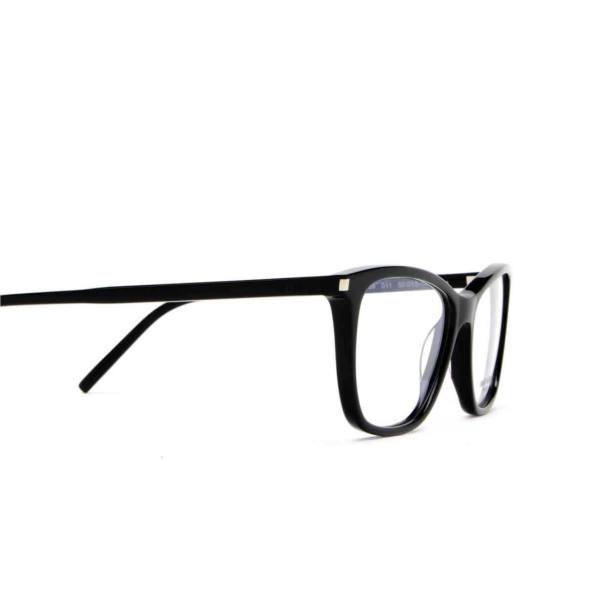 Saint Laurent SL 259 Eyeglasses 011 Black - product thumbnail 3/4
