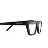 Saint Laurent MICA Korrektionsbrillen 001 black - Produkt-Miniaturansicht 3/4