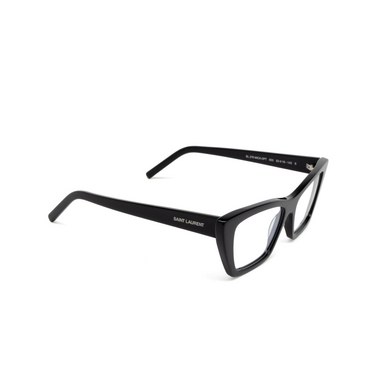 Saint Laurent MICA Korrektionsbrillen 003 black - Dreiviertelansicht