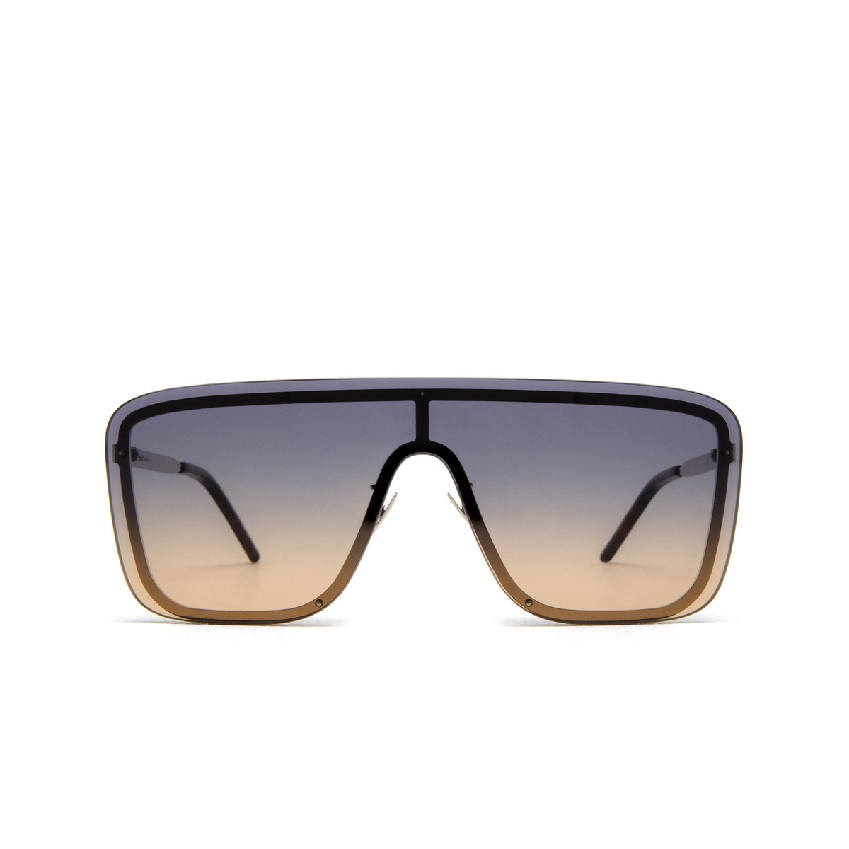 Saint Laurent SL 364 MASK Sunglasses 009 Silver - front view