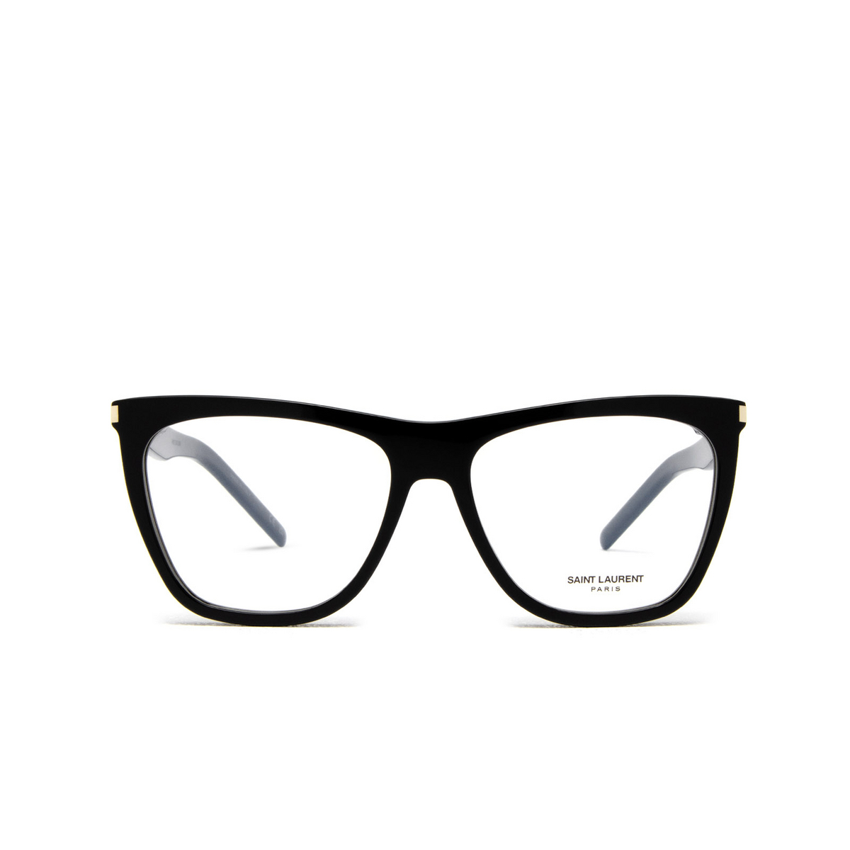 Saint Laurent SL 518 Eyeglasses 001 Black - front view