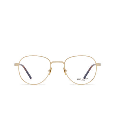 Saint Laurent SL 555 Eyeglasses 003 gold - front view